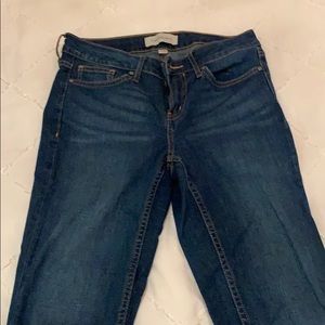 Size 4x30: Calvin Klein dark wash skinny jeans